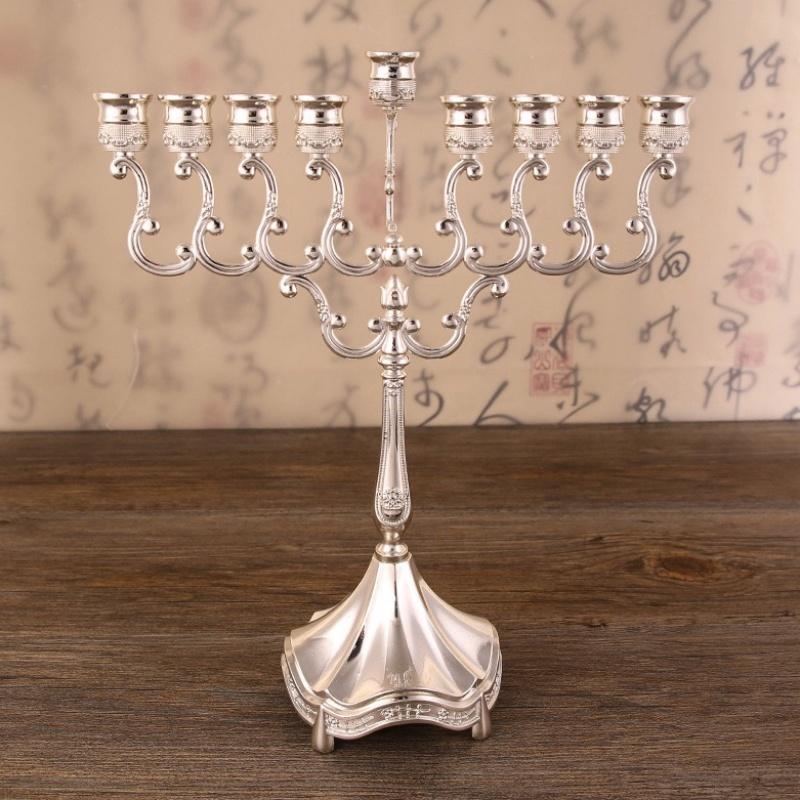 Metal Candlestick for Wedding Main Table Holiday Decoration Hotel Props - Rustic Wedding Centerpieces