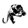 Car Sticker Fiery Wild Panther Hunting Body Decorations Automobiles Motorcycles Exterior Accessories Vinyl Decals