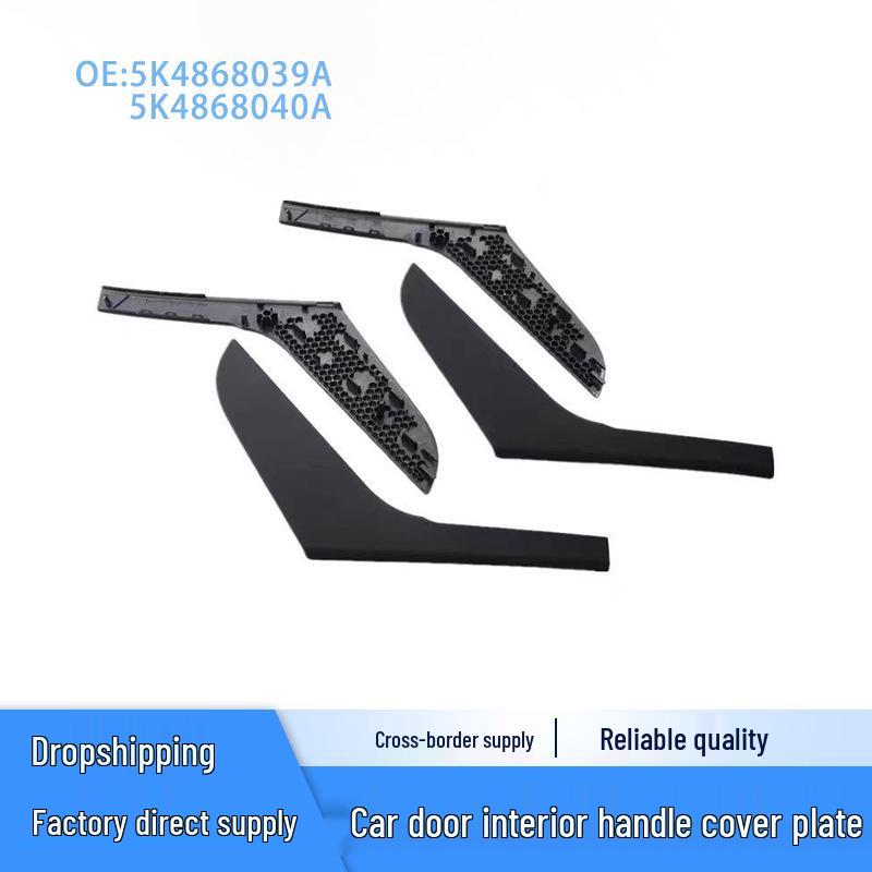 

Volkswagen Golf 6 MK6 Interior Door Handle & Armrest Cover - Models 5K4868039A, 5K4868040A 5K4868040A Right