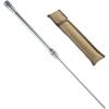 Campingmoon Pocket Bellows Fire Bellows Stainless Steel Camping Blow Fire Tube by Mouth Telescopic