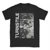 Unisex WOMENs Turnstile Band T Shirts  Pure Cotton Clothes Funny Short Sleeve Round Collar Tee Shirt Plus Size TShirts