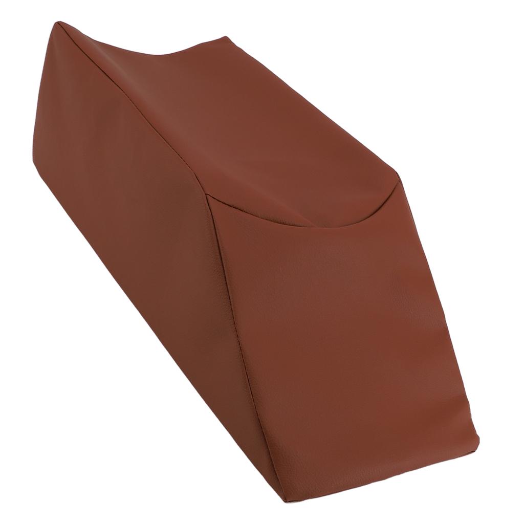 Leg Elevation Pillows Sponge Brown Leather Relieve Leg Fatigue Elevated Leg Rest Pillow for