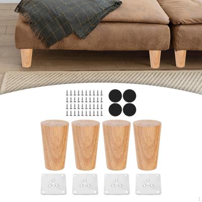 4 stück Schrank Beine Füße Kompakte Multifunktionale Robust Nicht Slip Tisch Holz Möbel