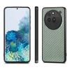 For Nothing Phone (3a) Pro Case Carbon Fiber Texture PU+PC+TPU Phone Back Cover