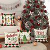 Fronhas de Natal Festivas: Quebra-Nozes, Falala Lala Lala, Feliz Natal, E Desenhos de Árvore de Natal Quarto Decoração de Casa Sh