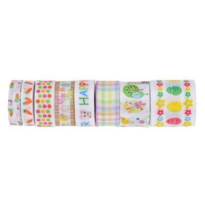 Festival Ribbon for Gift Wrapping Colorful Easter Ribbon Elegant Ribbon Rolls for Crafts Decorative Ribbon Accessorys