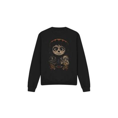 Coco Unisex Adult Ernesto Miguel Hector Painted Poster With Skull Sweatshirt