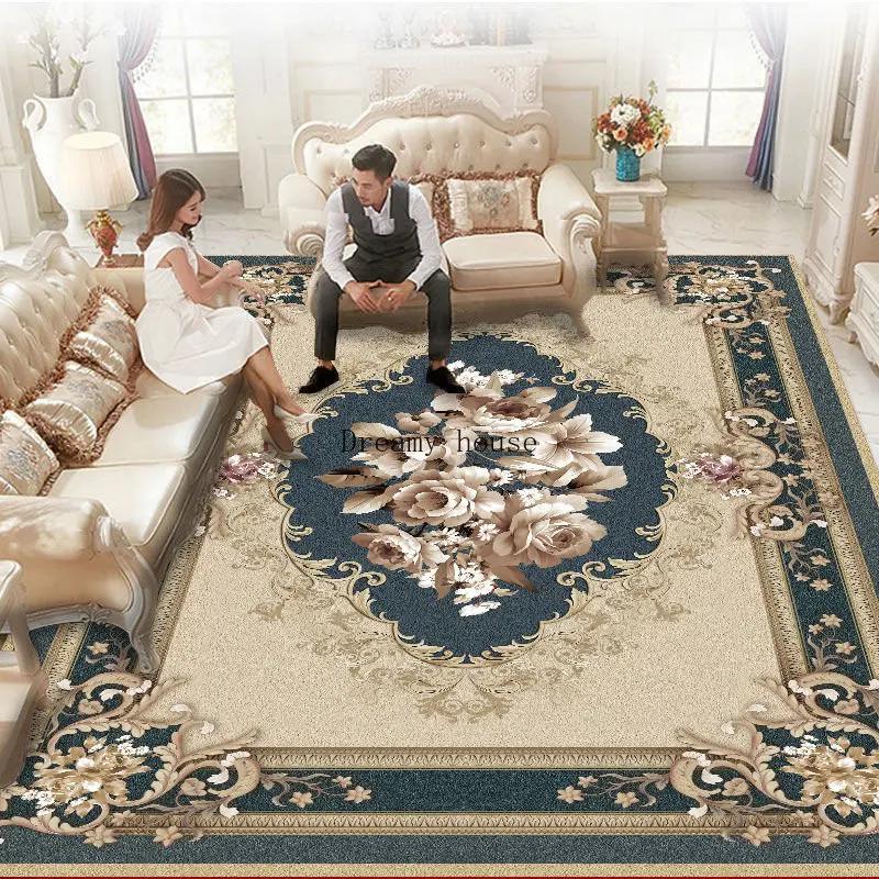 Evropské luxusní koberce do obývacího pokoje 200x300 Dekorace Domov Koberce s velkou plochou Dekorace ložnice Koberec do salonku Pratelné podložky na podlahu