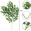 Artificial Date Leaf Green Plant for Indoor Decoration – Fake Flower Ornament for Wedding Bouquets and Accessories