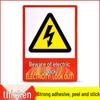 PVC Fire Safety Warning Sign - Beware of Electric Shock