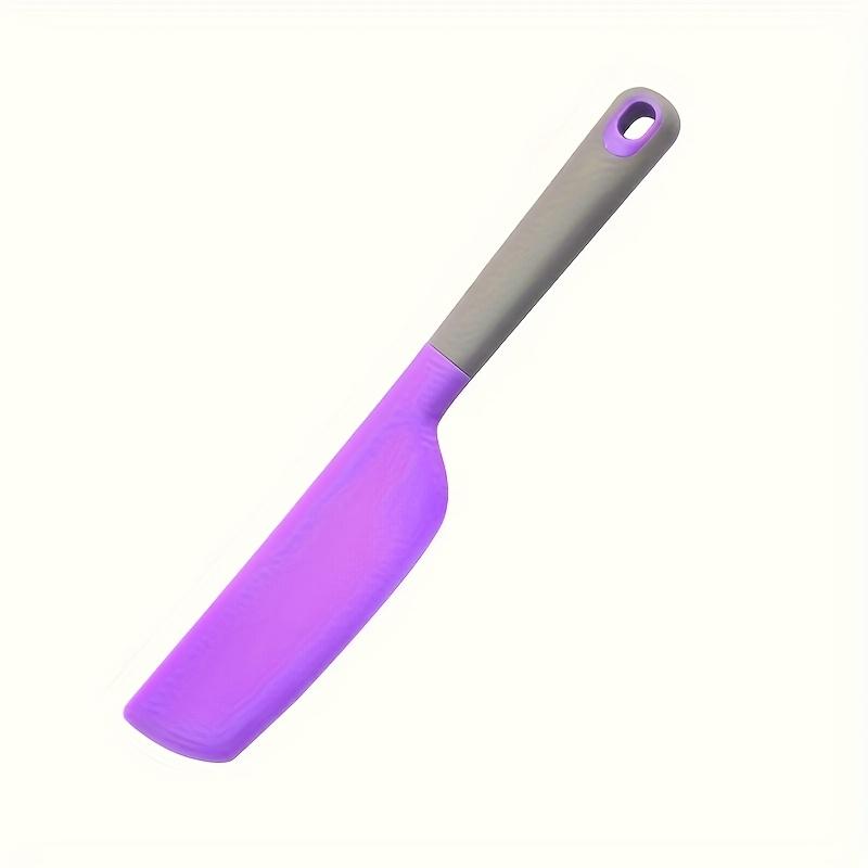 

Oversized Silicone Spatula - Heat-Resistant, Non-Stick & Soft Kitchen Tool for Cooking, Baking, Mixing, Stirring & Scraping, Durable & Easy to Clean 1pc фиолетовый