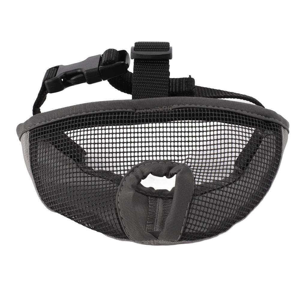 Adjustable Short Snout Muzzle Breathable Short Snout Dog Muzzle Flat Face Muzzle  Daily Walk