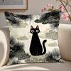 Kawaii Cats Ornamental Pillows Decorative Cushion Covers X Cushions Cover Home Decor Items Decorations Bedroom
