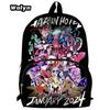 Hell Inn Hazbin Hotel Student School Bag High Value Leisure Oxford Ridge Relief Backpack