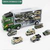 Truck Carrier Toy Set With 6 Die-cast Vehicles Truck Toys Cars For Girls Boys Toddlers