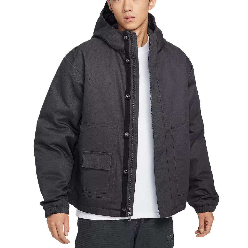 Nike Life Shed Skin-Friendly Comfortable Warm Hooded Cotton Jacket Men Jacket HV1323-060