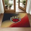 OGC Nice FC Design Crystal Velvet Rug Soft Decorative Mat for Bedroom Entrance