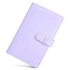 [VOW&ZON] Instax Album for Instax Mini Large Capacity, Compact Wallet Type (Purple) 190mm X 120mm X 25mm
