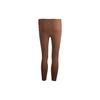 Nike Yoga Luxe Infinalon Cropped Leggings Women Bottoms Brown CJ3802-275