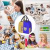 Cmxljwyt Sigma Gamma Rho Lunch Bag Tote Meal Bag Reusable Insulated Portable Game Lunch Box Handbags for Work School Picnic