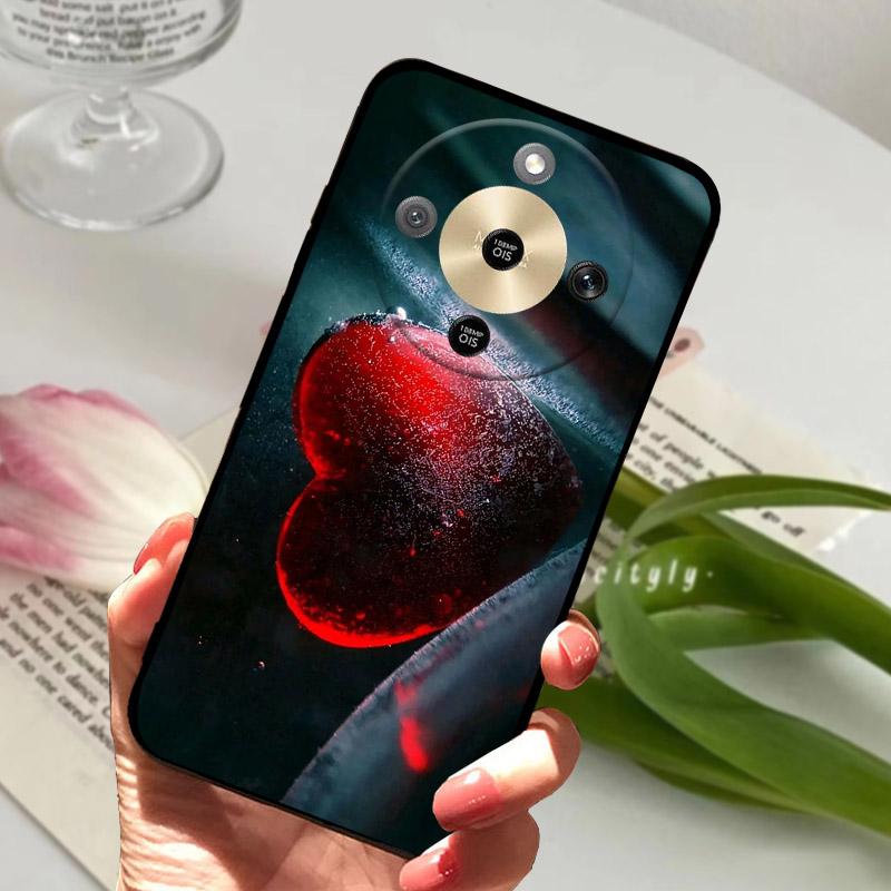 For Honor X9D Phone Case MTN-NX1 Cool Wolf Lion Silicone Back Cover For Honor Magic 8 Lite X 70 HonorX70 HonorX9d Soft TPU Funda