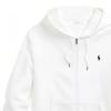 Polo Ralph Lauren Solid Color Hooded Zip-Up Long Sleeve Cardigan Sweatshirt Men sweatshirt White 710881517006