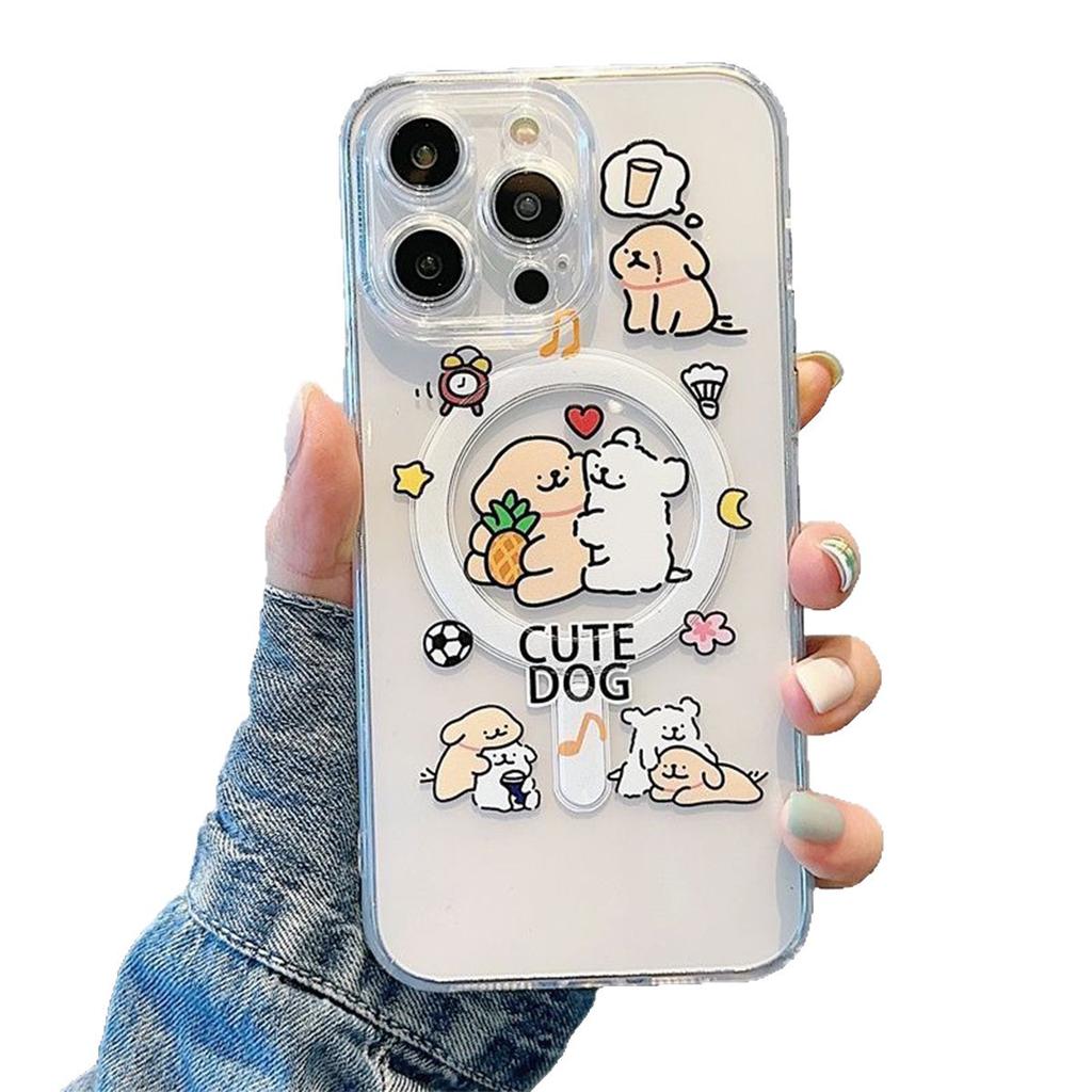 For Apple Phone Case Magnetic Bracket for Apple Magnetic Phone Case Cover for Apple Magnetic Phone Case Cartoon Cute