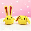 Plush Cute Yellow RabbitChick Plushie Cartoon Halloween Decor Stuffed Doll Toy Kids Girls Christmas Gift