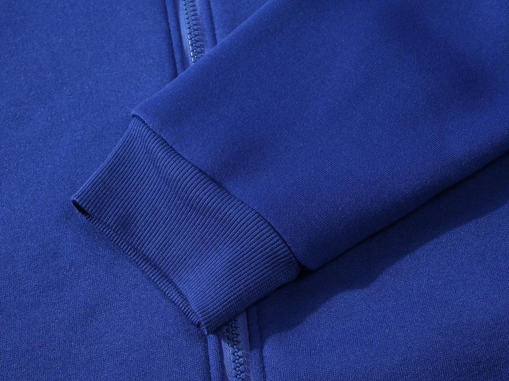 Unisex Solid Color Fleece Hoodie Cardigan - Autumn/Winter Zipper Sweatshirt, 15 Colors Available