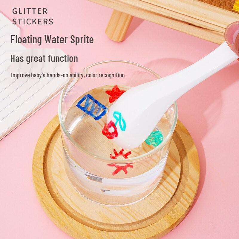 Children's Erasable Water-Based Floating Markers - 4/8/12 Colors for Drawing & Teaching