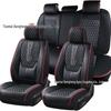 Universal Leather Car Seat Covers for Sedans, SUVs, and Trucks