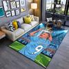 Soccer Champion Celebration Carpet Suitable As a Non-slip Mat for the Living Room or Bedroom Sofa
