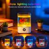 Rechargeable Night Light Gift for Bedroom Bedside Baby Room Breastfeeding Childrens Sleep Lamp Hydroponic Plant Base