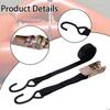 Duty Ratchet Strap Lashing Adjustable Premium Compact with Hook Binding Belt for Cargo