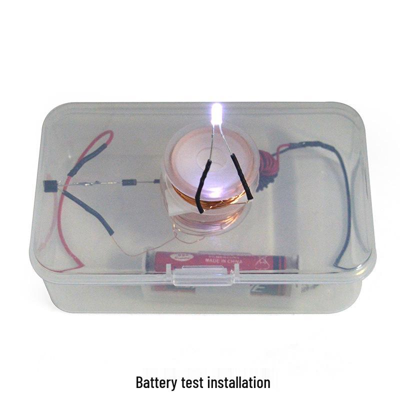 DIY Wireless Electromagnetic Induction Kit: Educational Science Toy for Experiments