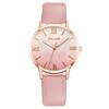 New Watch Women Best Selling Fashion Creative 3D Butterfly Dial Quartz Wristwatch Casual Leather Strap Clock Watch