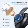 Bluetooth Headphones Over Ear, 60 Hours Playtime Foldable Headphones Wireless Bluetooth Hi-Fi Stereo Deep Bass with 6 EQ Modes, Adjustable