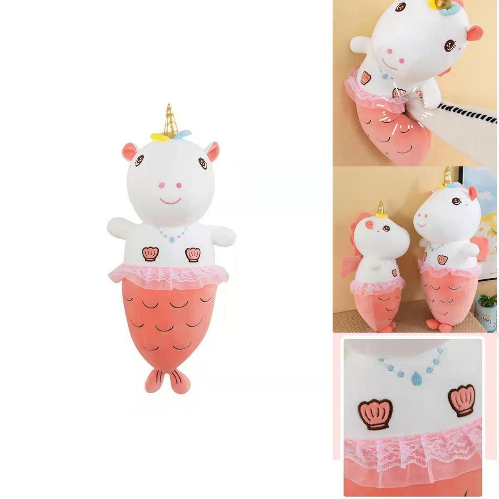 Entzückendes Einhorn-Stofftier mit weicher Kurzplüschfüllung für gemütlichen Komfort und Halt