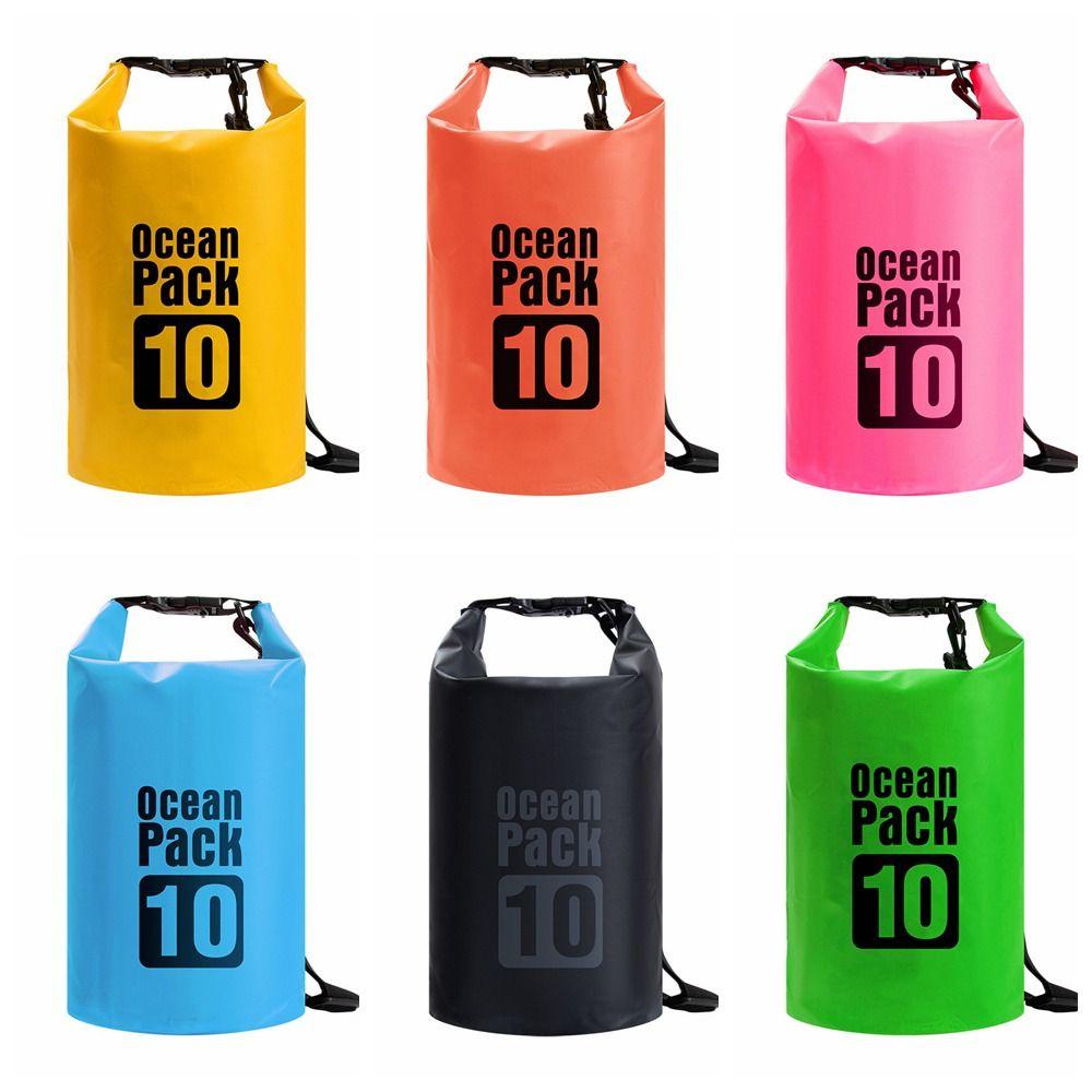 Waterproof Swimming Bucket Bag Large-Capacity Beach Backpack Waterproof Dry Bag  Diving