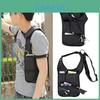 Fashion Mens Antitheft Phone Package Black Shoulder Bag Hidden Backpack For Casual Use