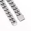 Fashionable Stainless Steel Hip-hop Cuban Bracelet Retro Punk Vacuum Electroplated Cuban Chain Bracelet Jewelry Elegant Bracelet