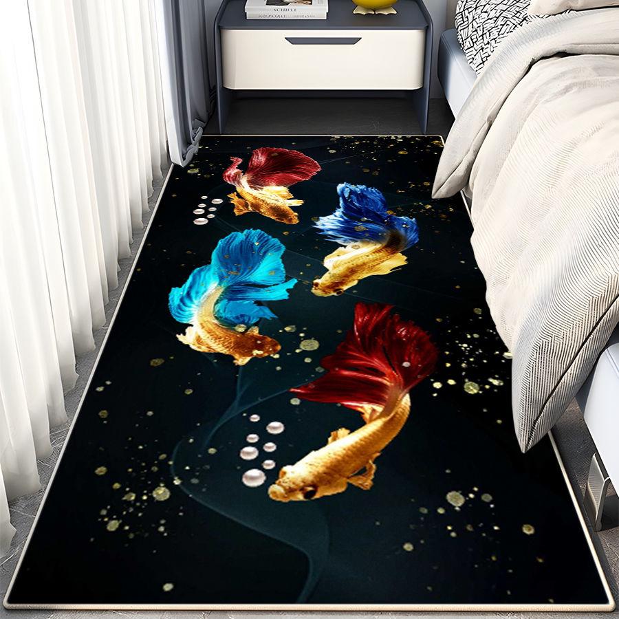 

3D ковровая полоса противоскользящий коврик кухонный коврик эркер универсальный спальня прикроватная тумбочка комната 60X120 cm