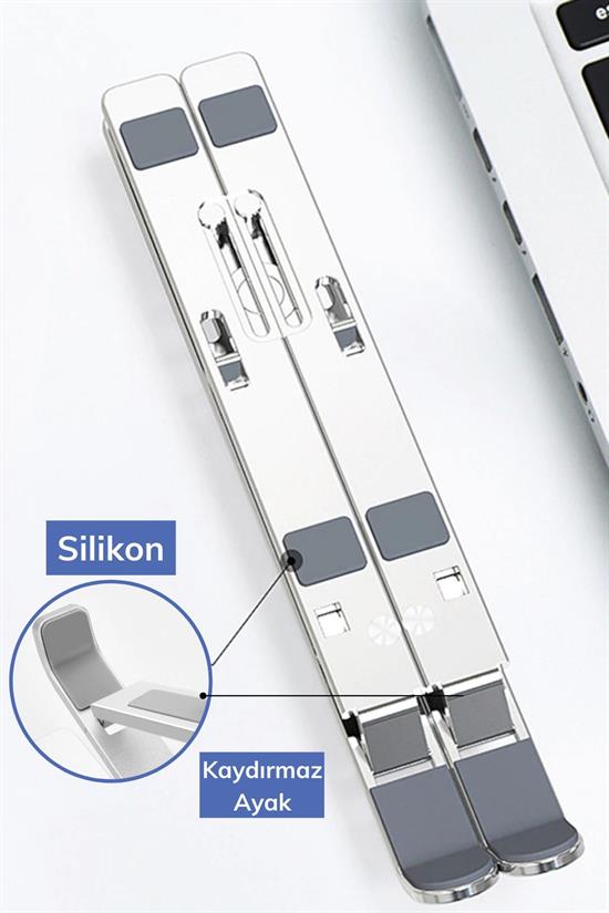 Adjustable Laptop Support Base Fully Foldable Portable Laptop Riser