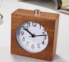 Desk Table Silent Quiet Hands Quartz Mini Round Imarch Analog Alarm Clock Mechanism Movements Quartz Table Clock With Light