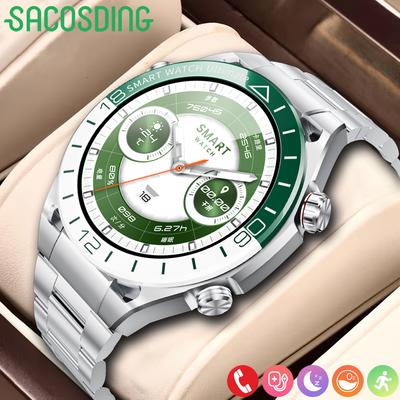 SACOSDING WATCH Ultra Mate İş Akıllı Saati Erkek Bluetooth Çağrı Çoklu Spor Modları Akıllı Saat Su Geçirmez Saatler Huawei ile Uyumlu