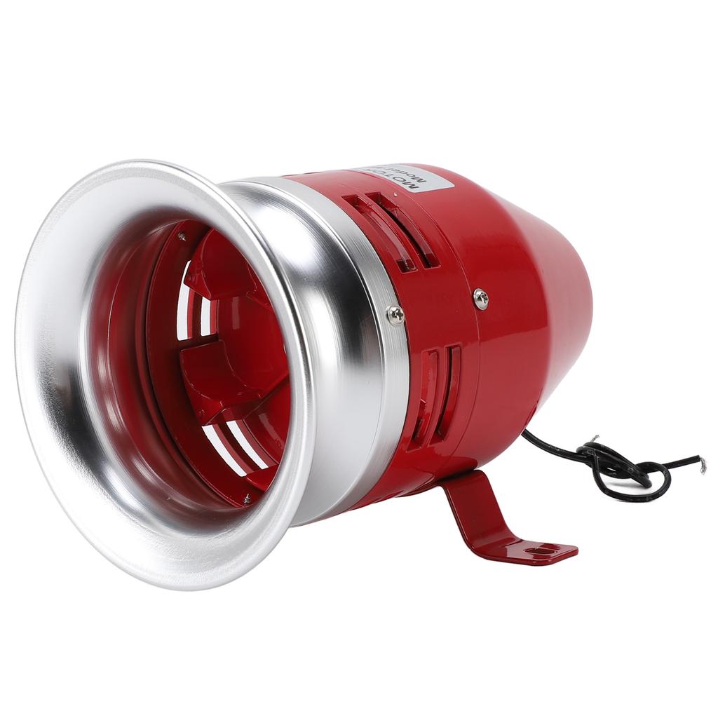 Elektrik Motorlu Siren 125dB Motorlu Buzzer Sesli Alarm Korna Siren Ev Fabrika Okul Çiftlik Eğlence Yeri İçin DC12V 12.4A