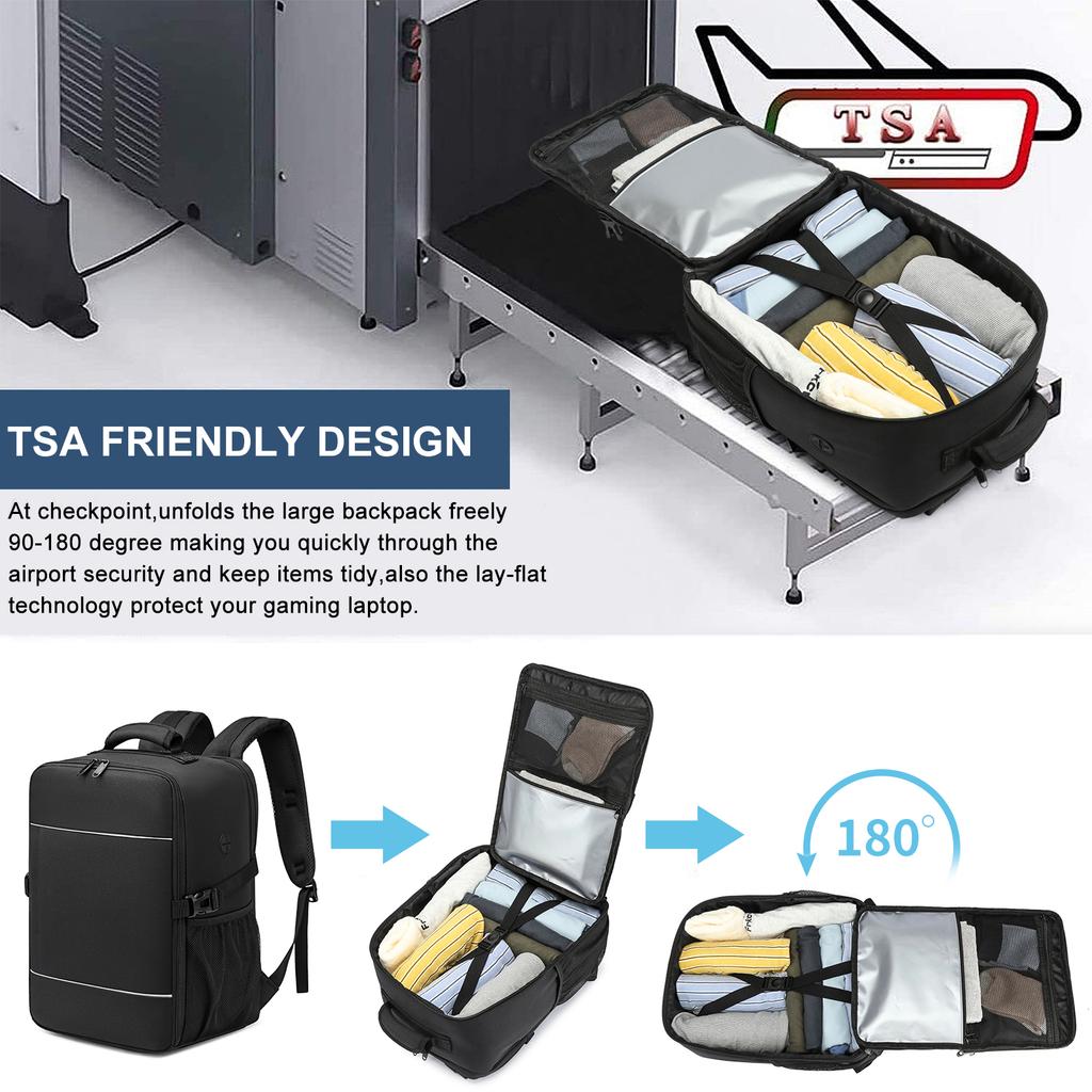 Seyahat sırt çantaları 40x20x25 ryanair kabin bagajı Unisex El Bagajı Valiz. Okul İçin 15.6 İnç Dizüstü Bilgisayar Sırt Çantası, gece yansıtıcı şerit