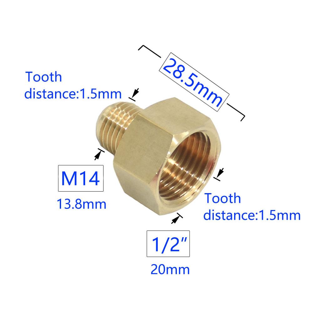 

Латунный 3/8 1/2 3/4 дюйма на резьбу M22 M18 M14 женский мужской водопроводный кран ремонт удлинитель для кухни ванная комната трубный адаптер
