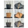 2026 New Panta Splicing Folding Tote Bag, Retro Premium Cowhide Bucket Bag, Genuine Leather Commuter Bag for Women