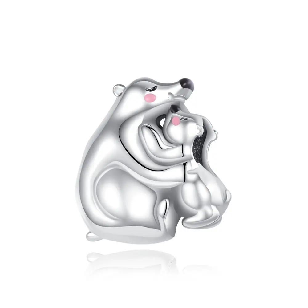 Copper Animal Charms Bear Rabbit Dog Panda Elephant Pig Kapibala Beads Pendants Fit Bracelet Diy Fine Jewelry Gift